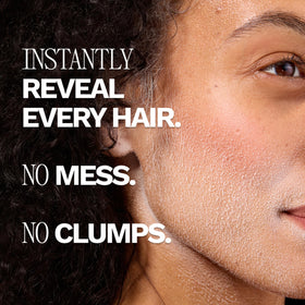 JILL in-use with dermaplane razor showing safer, guided shaving