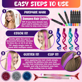 Jim&Gloria mermaid brushes and glitters arranged for creative finishes