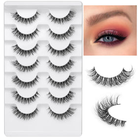 JIMIRE clear band close-up demonstrating invisible lash line benefit