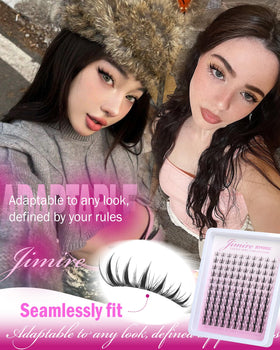 JIMIRE close-up of ultra-soft fibers highlighting natural lightweight comfort