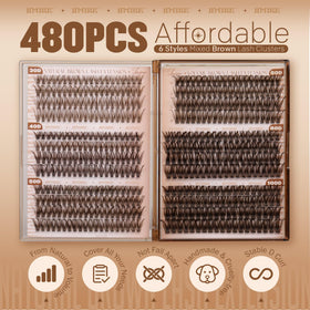 JIMIRE clusters held in hand to show scale and convenient reusable pack benefit