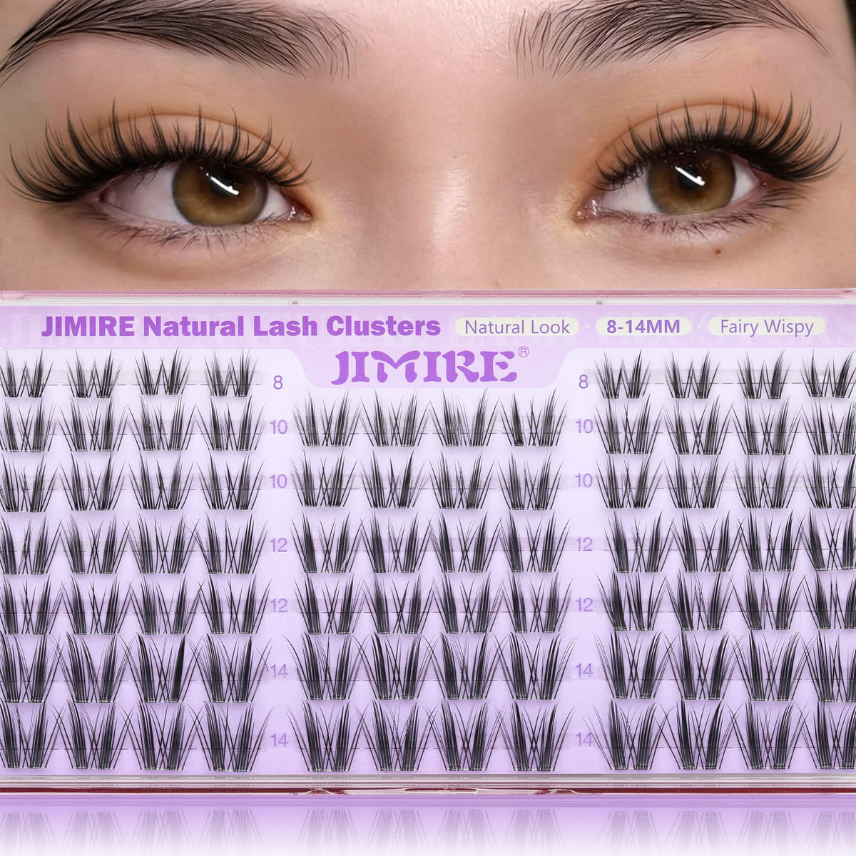 JIMIRE front packaging showing product and lengths, clear benefit of easy selection