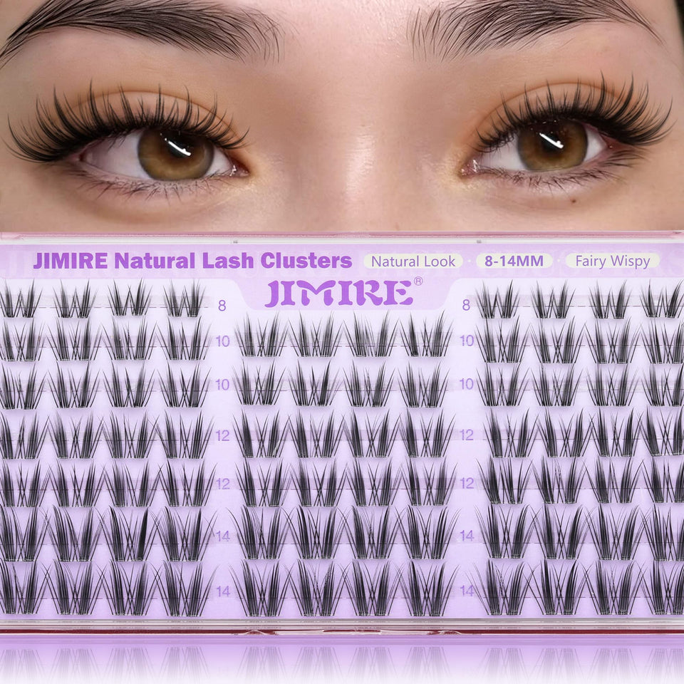 JIMIRE front packaging showing product and lengths, clear benefit of easy selection