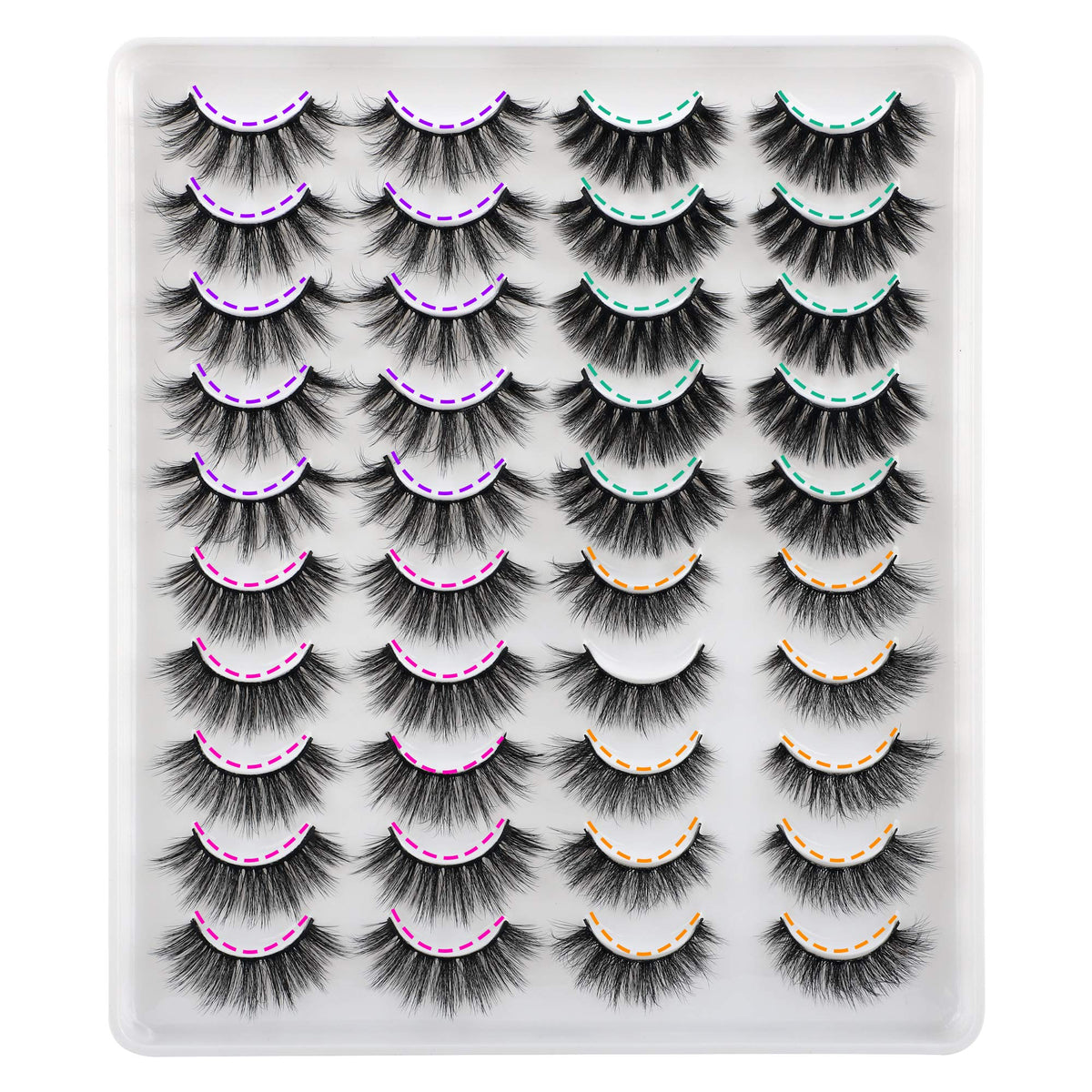 JIMIRE front packaging showing 20 pairs, versatile styles and value