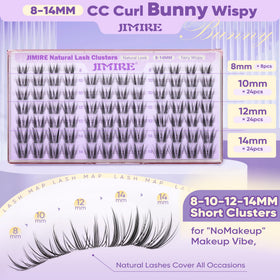 JIMIRE length comparison 8–14mm, customizable volume and shaping benefit