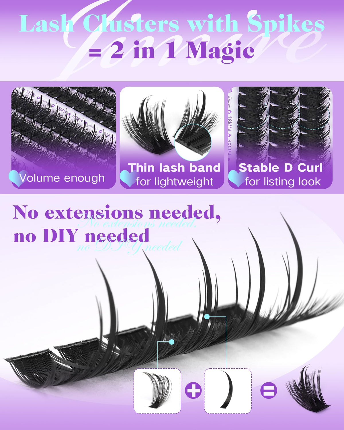 JIMIRE length comparison with ruler shows 12–18mm customization benefit