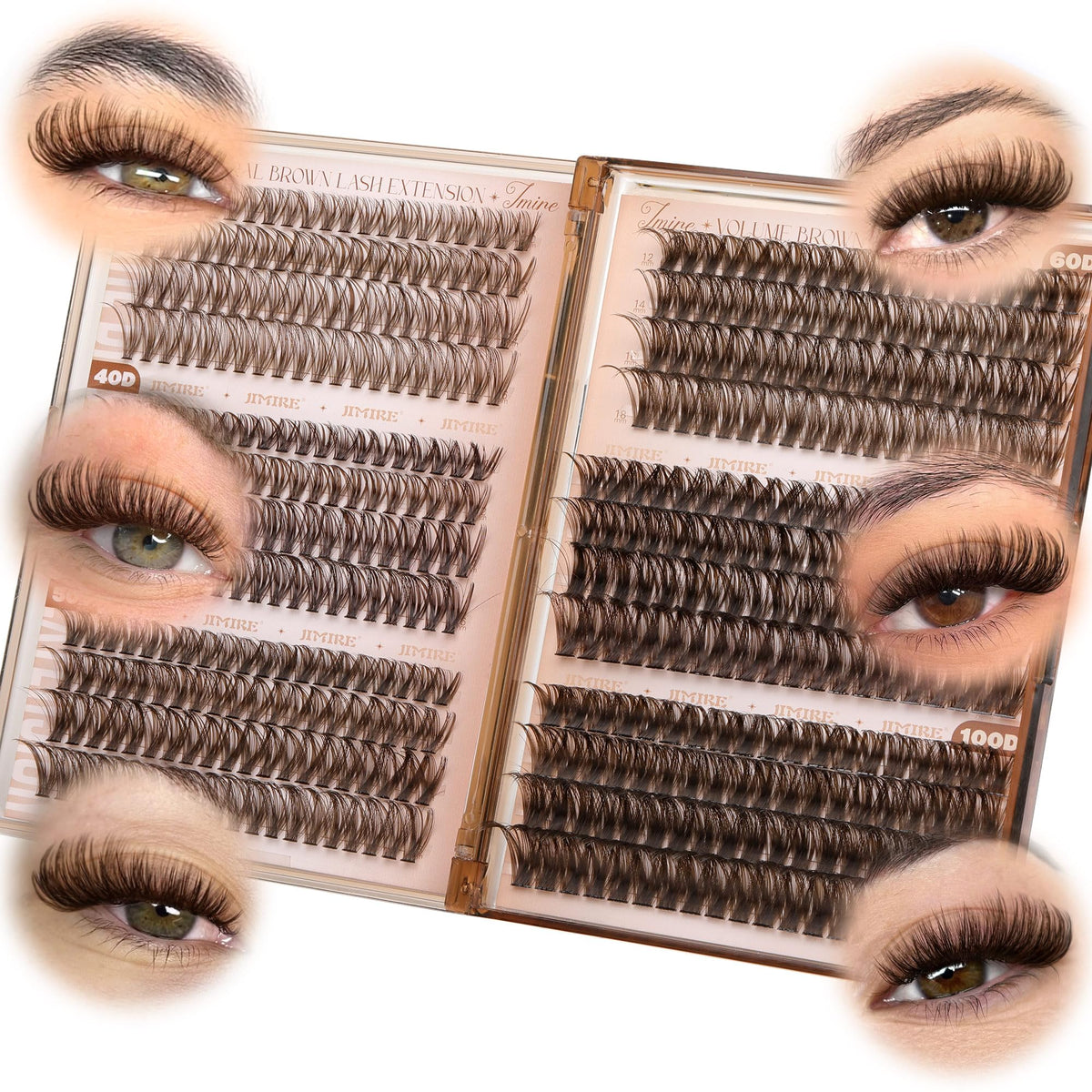 JIMIRE lifestyle image of soft daytime makeup showing subtle enhancement benefit