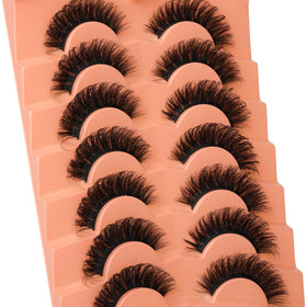 JIMIRE lashes worn creating cat-eye look that opens the eyes
