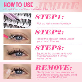 JIMIRE on model emphasizing outer-corner anime lift and defined eye shape