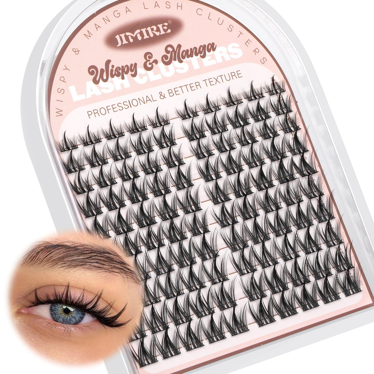JIMIRE tray with 100 clusters organized for reuse and time-saving