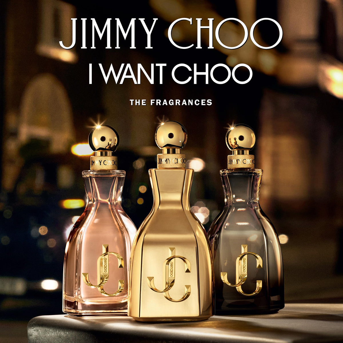JIMMY CHOO bottle on vanity in lifestyle scene suggesting modern confidence