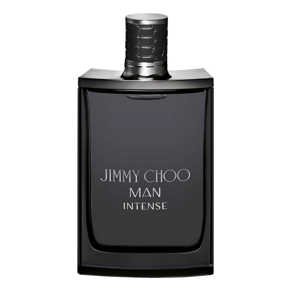Jimmy Choo bottle front view showing elegant design and bold fragrance appeal