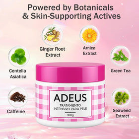 JINMAO ingredient label focused on arnica ginger caffeine benefits