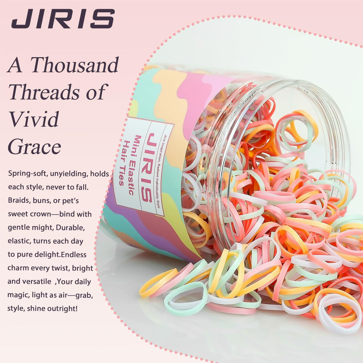 JIRIS in morning routine setting illustrating convenience for quick styling