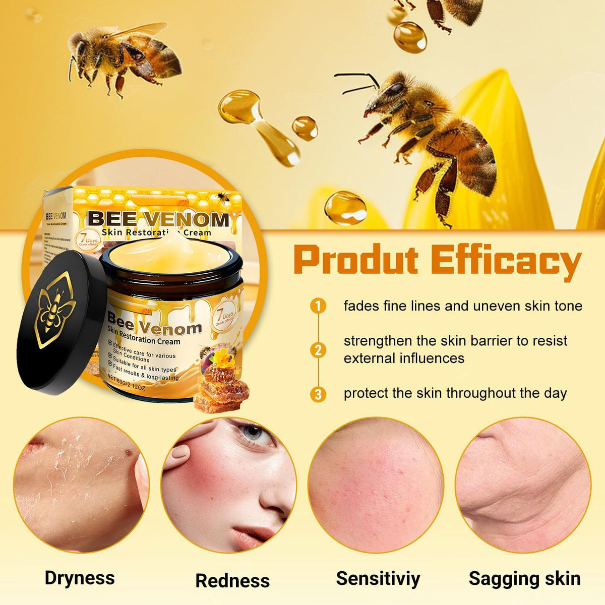 JISKG cream applied on hand demonstrating smooth application benefit