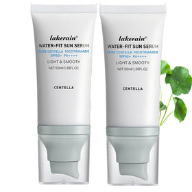 JISKG front packaging showing two sun serum tubes and SPF benefit