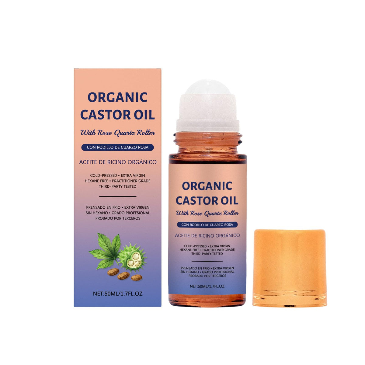 JISKG roll-on front packaging showing compact bottle and cap, convenient application benefit