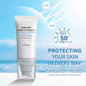 JISKG travel pouch with sunscreens for easy portability and reapplication