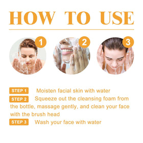 JISKG cleanser applied on face demonstrating effective makeup removal