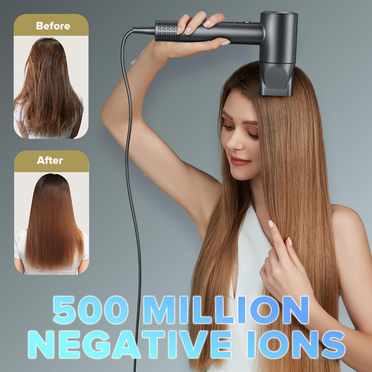 JITOOW concentrator nozzle focusing airflow for smooth styling