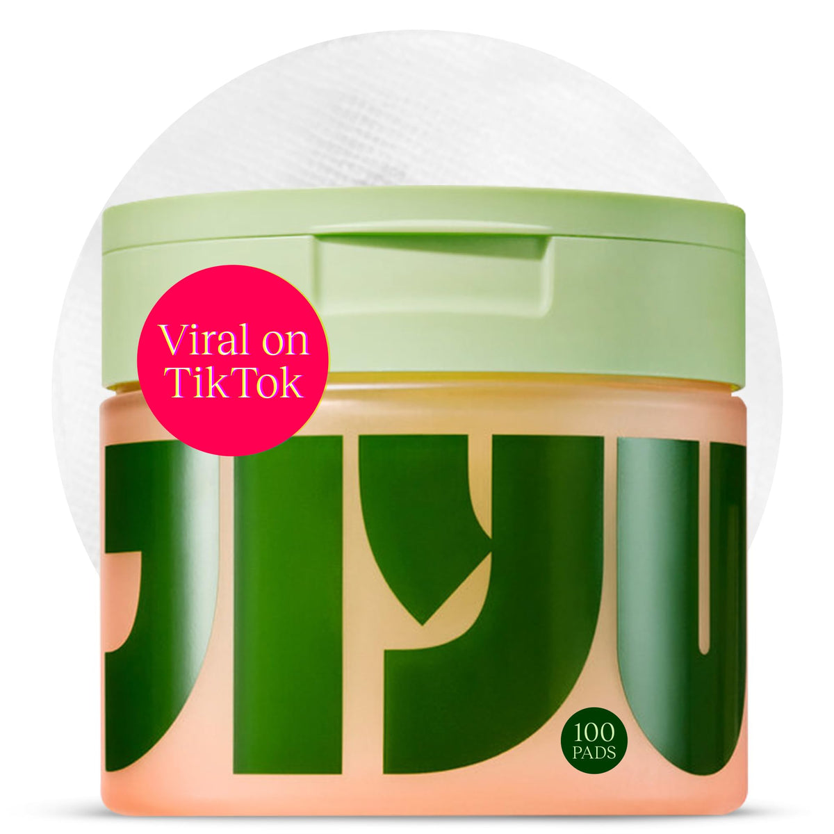 JiYu front packaging showing 100 count and key benefits for easy skincare