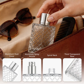 JJKMALL bottle with funnel being refilled cleanly to prevent spills while mixing