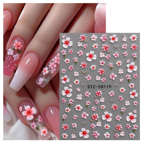 jmeowio on an acrylic nail demonstrating strong adhesion and salon look