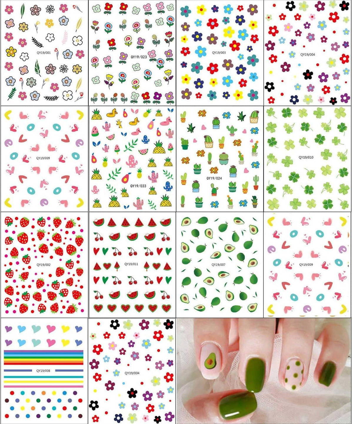 jmeowio close-up of sticker sheet texture highlighting precise printed details