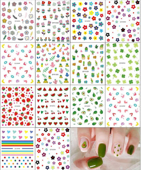 jmeowio close-up of sticker sheet texture highlighting precise printed details