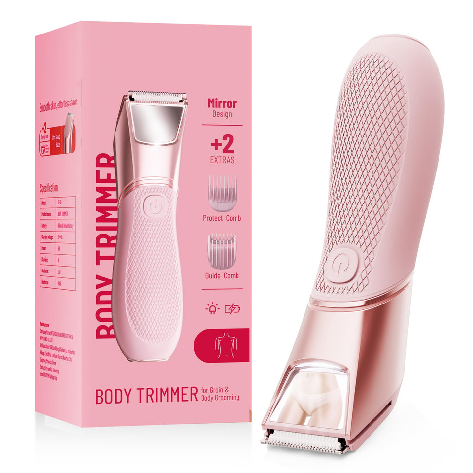 JMJDYITAO front view of coral trimmer showing ergonomic shape and quick grip