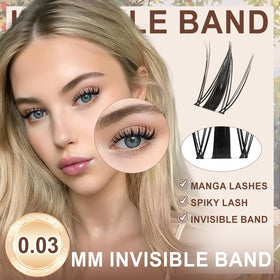 JMS&JMS close-up of invisible 0.03mm band for seamless natural blend