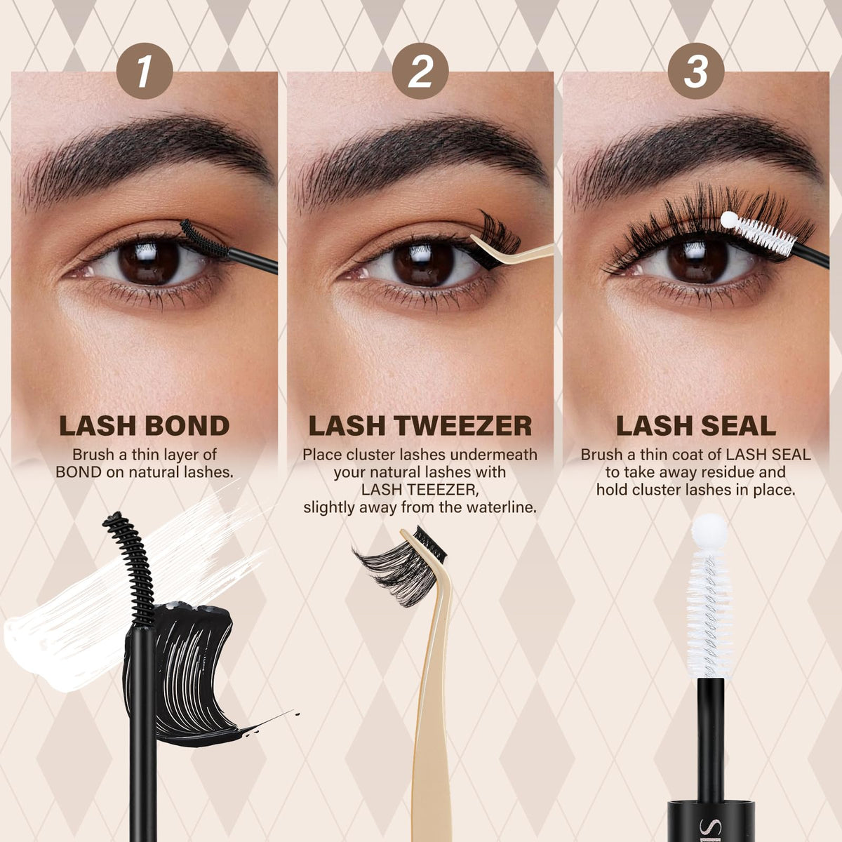 JMS&JMS lifestyle image wearing clusters for polished daytime look