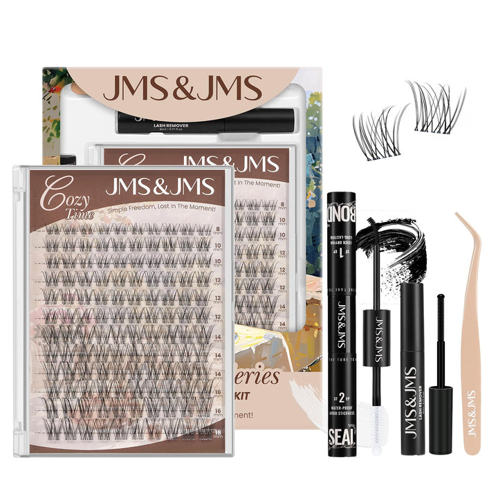 JMS&JMS front packaging showing kit components and benefit of complete set