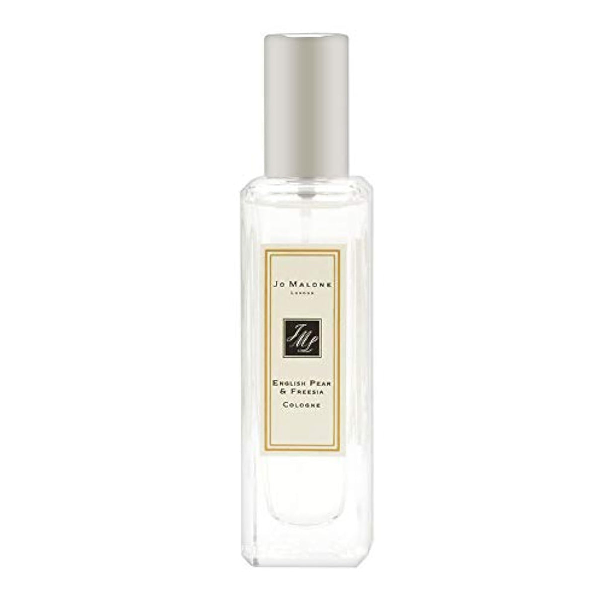 Jo Malone bottle front view showcasing elegant packaging and easy carry