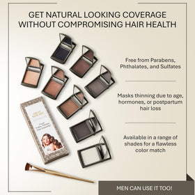 Joan Rivers label close-up highlighting formulation details and color-safe benefit