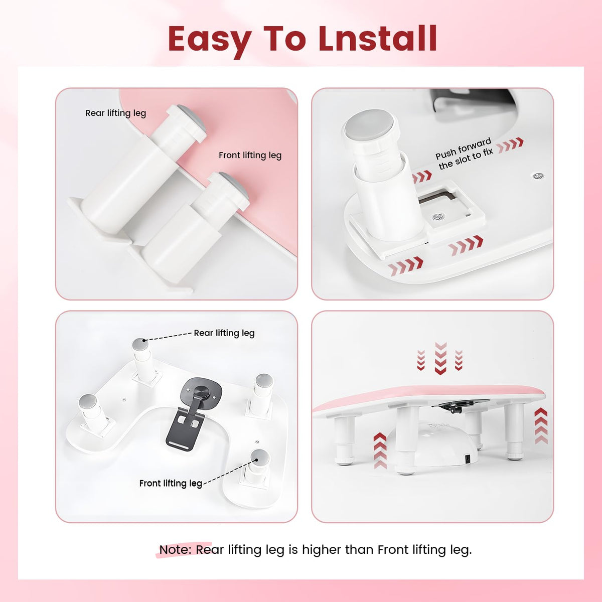 JODSONE anti-slip base underside view securing stability on salon tabletops