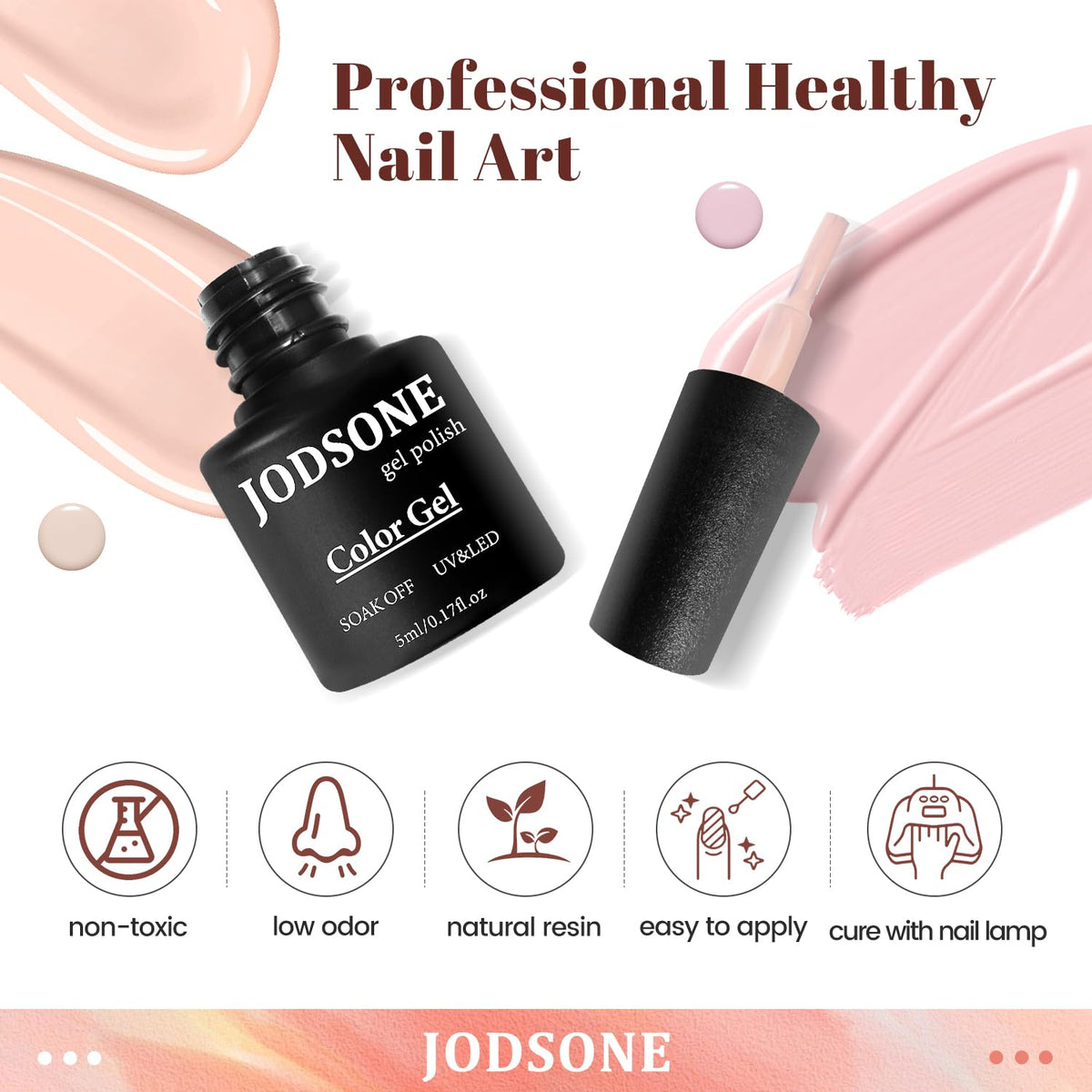 JODSONE bottle cap and label detail highlighting product information