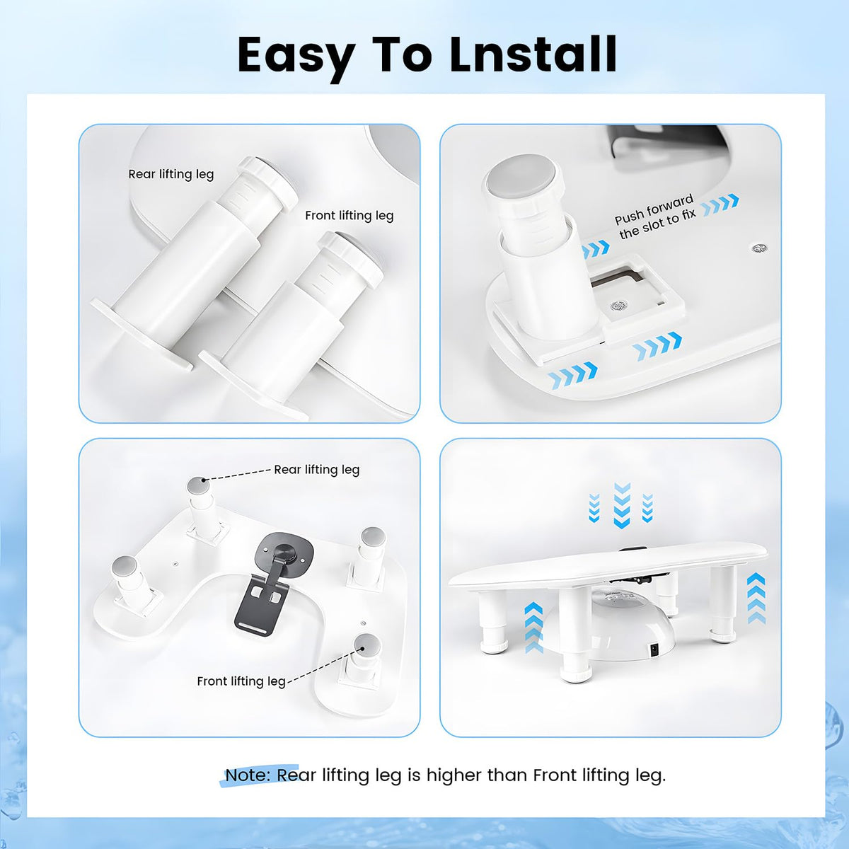 JODSONE detached components laid flat showing tool-free assembly and portability