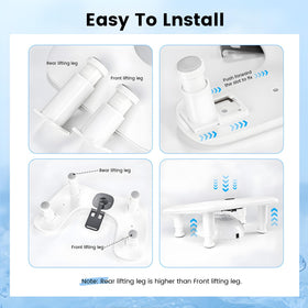 JODSONE detached components laid flat showing tool-free assembly and portability