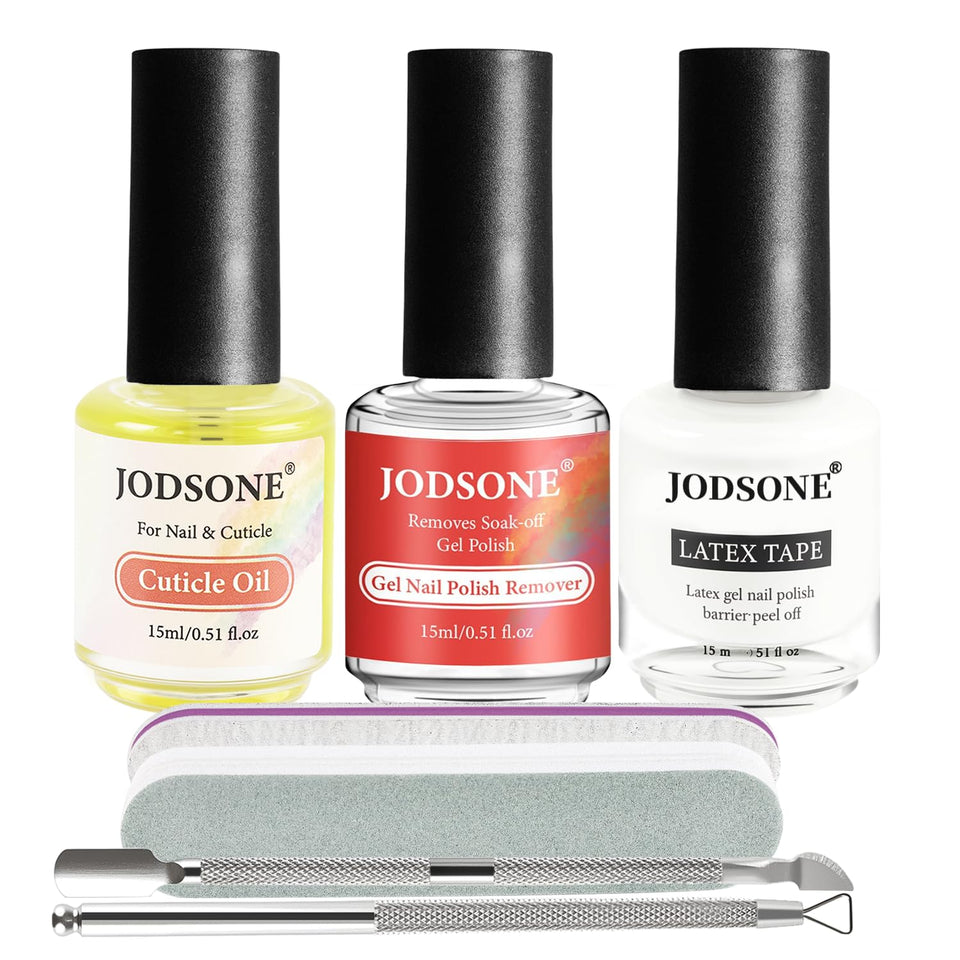 JODSONE front packaging showing complete no-soak remover kit and tools