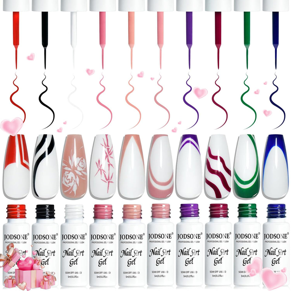 JODSONE front packaging showing ten gel liner tubes and kit benefits