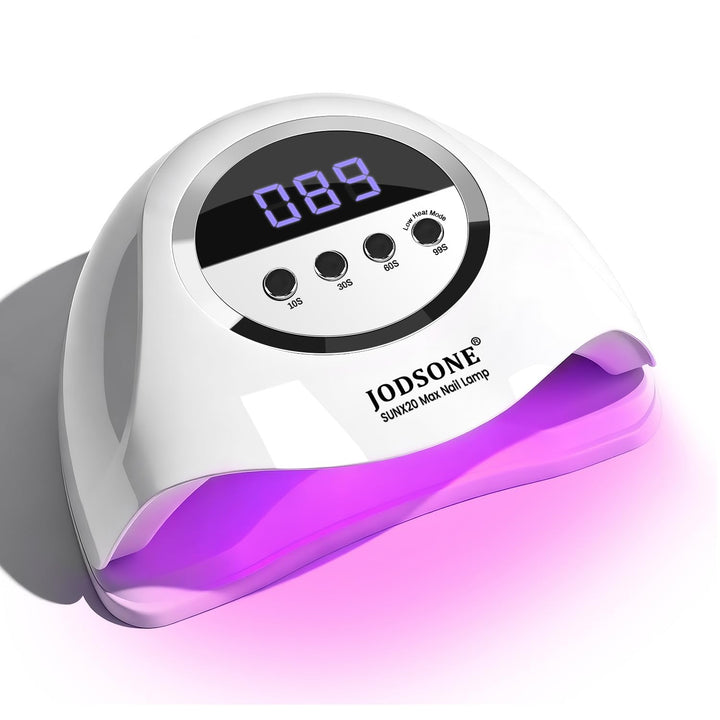 JODSONE front view lamp with gloves showing compact design and professional finish
