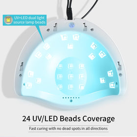 JODSONE hand entering lamp sensor demonstrating automatic activation advantage