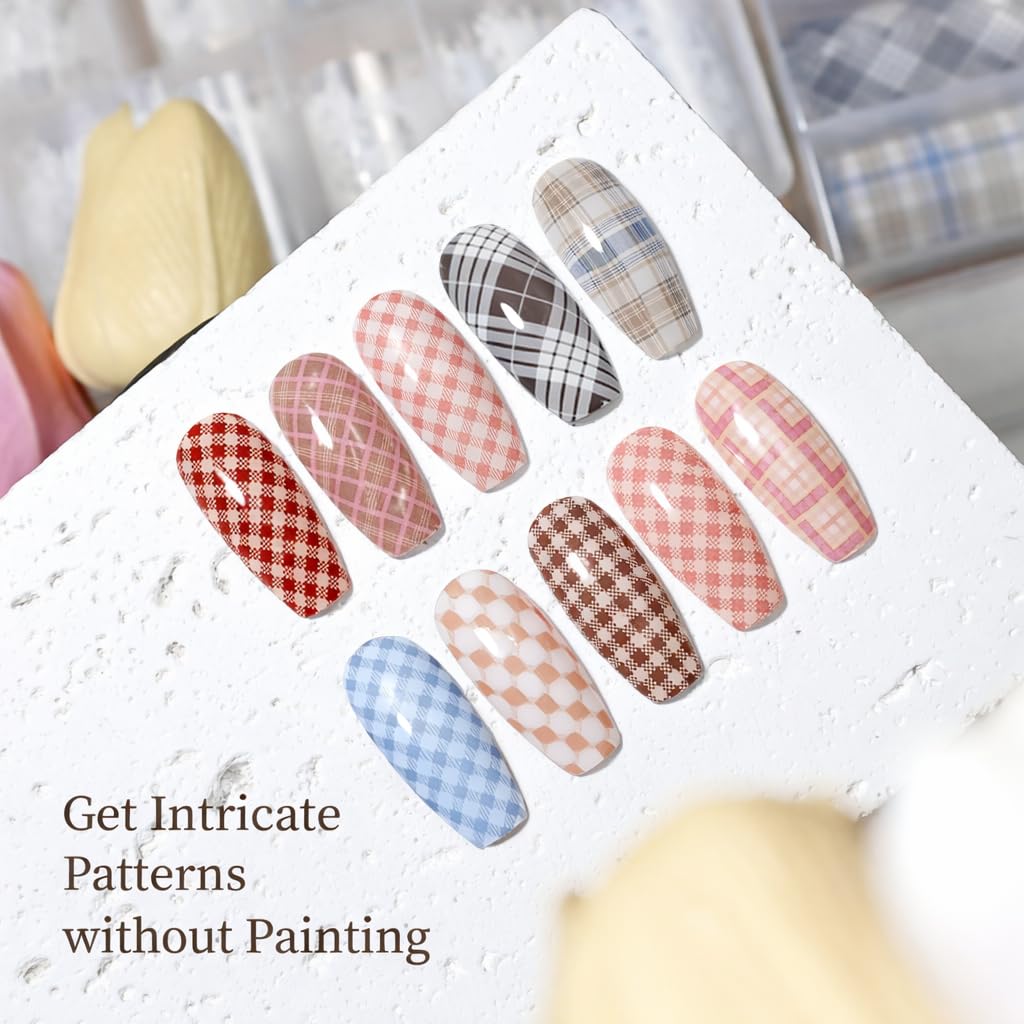 JODSONE applied in salon on a nail showing efficient foil transfer and time savings