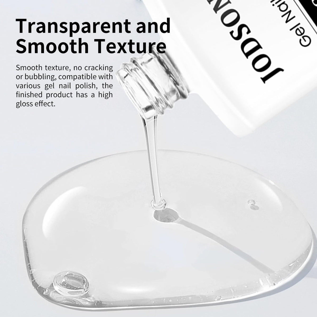 JODSONE applying base coat to natural nail demonstrating improved adhesion and professional result benefit