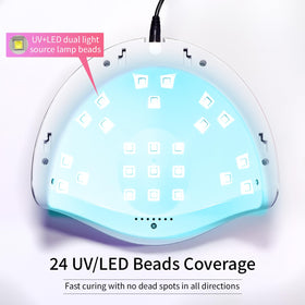 JODSONE lamp with hand inside demonstrating automatic sensor convenience