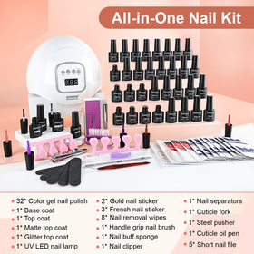 JODSONE LED lamp with LCD display curing nails quickly