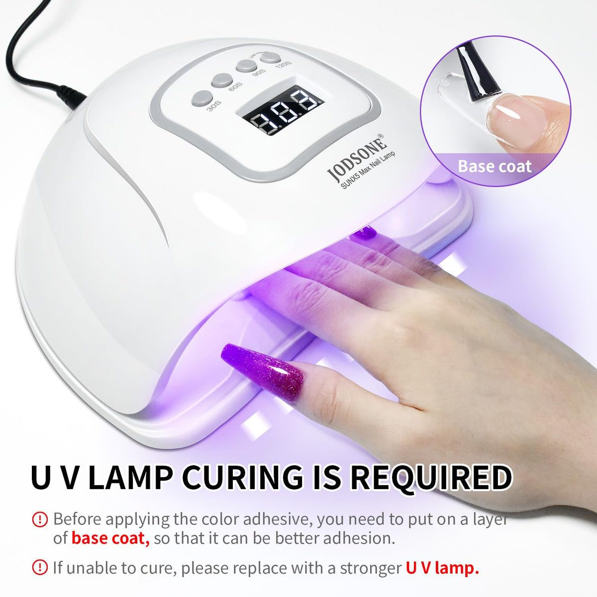JODSONE at-home salon scene showing easy professional-style results