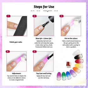 JODSONE lifestyle manicure setting with hands and tools showing practical at-home use