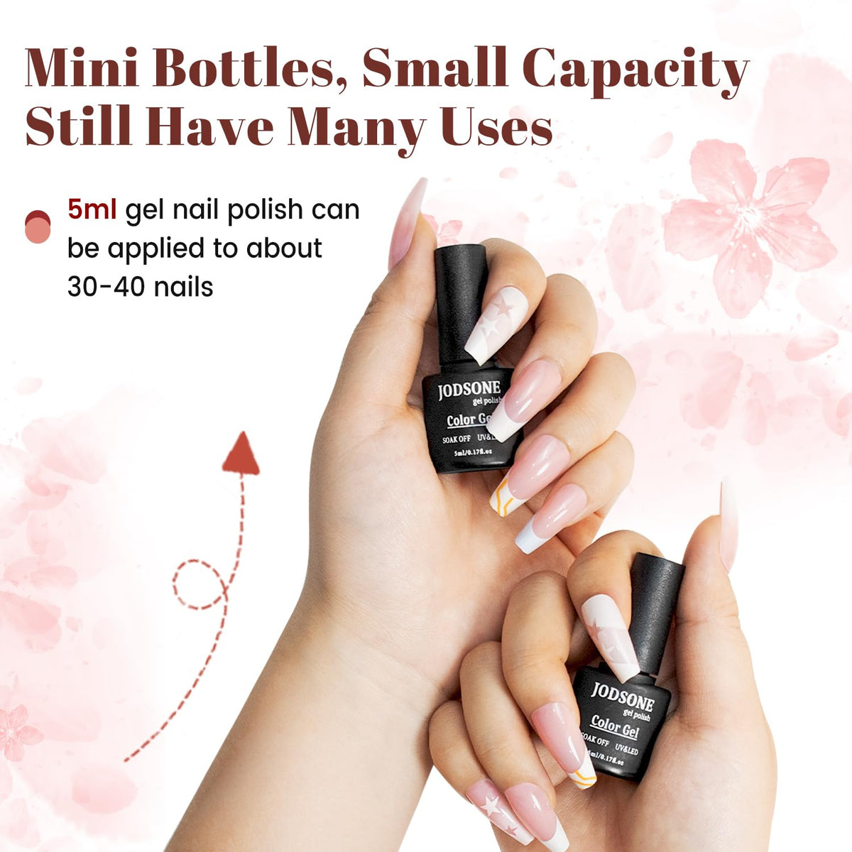 JODSONE lifestyle manicure scene illustrating salon-quality results at home